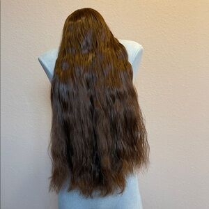 Elegant Long Brown Hair Extensions